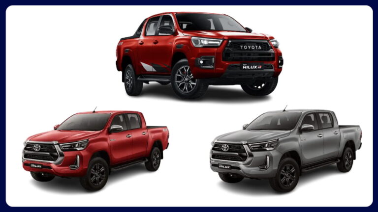 jenis kereta toyota hilux terkini di malaysia