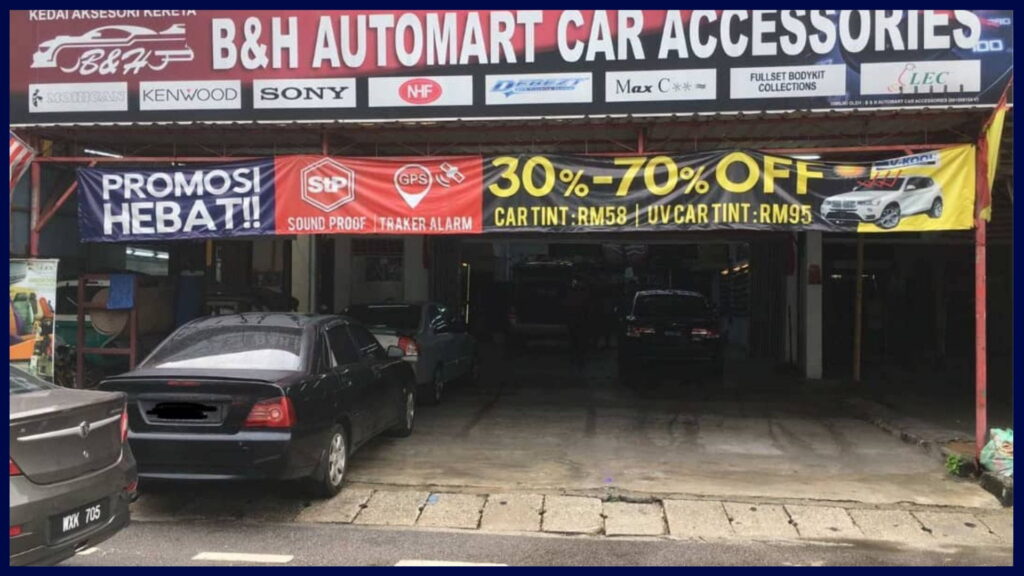 b and h automart car accessories