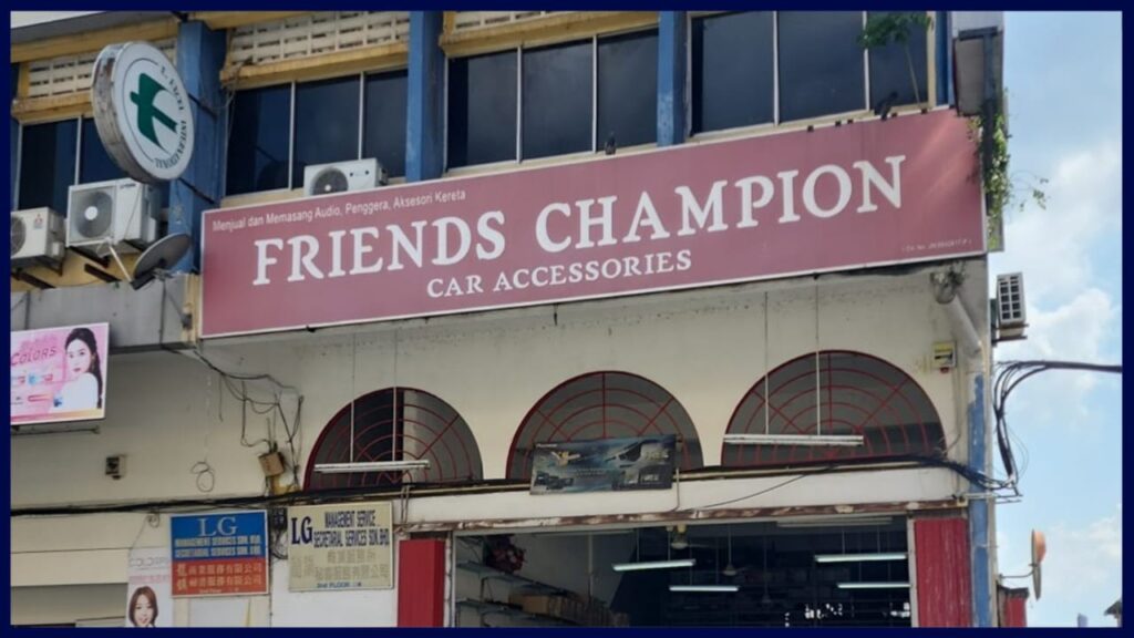 friends champion car accessories