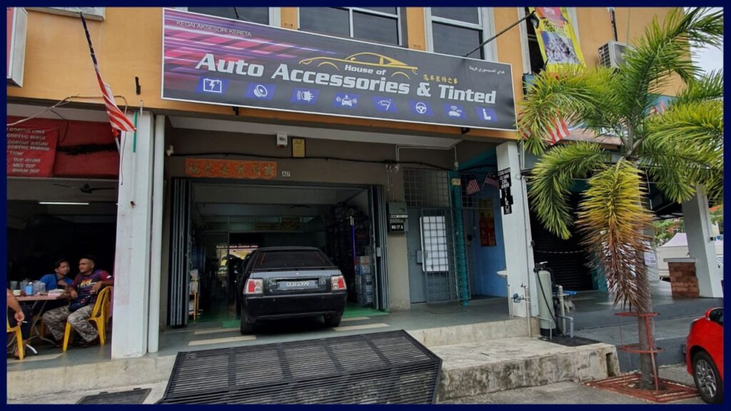 house of auto accessories and tinted