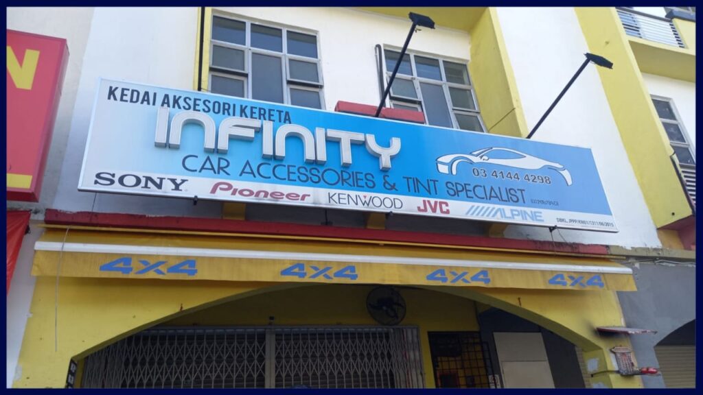 infinity car accessories and tint specialist