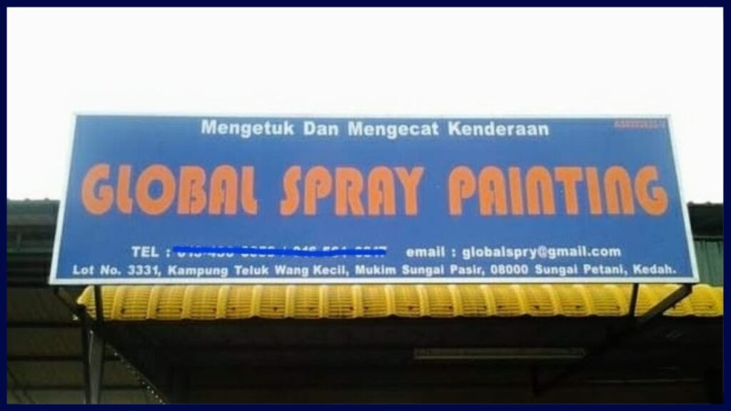 global spray painting