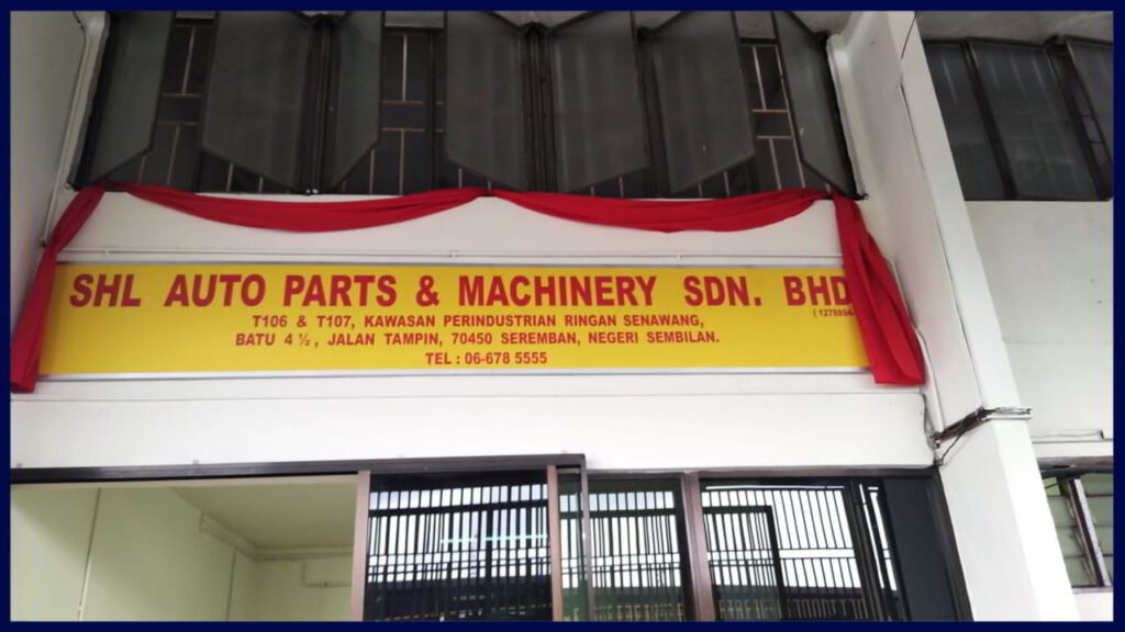 shl auto parts and machinery sdn bhd