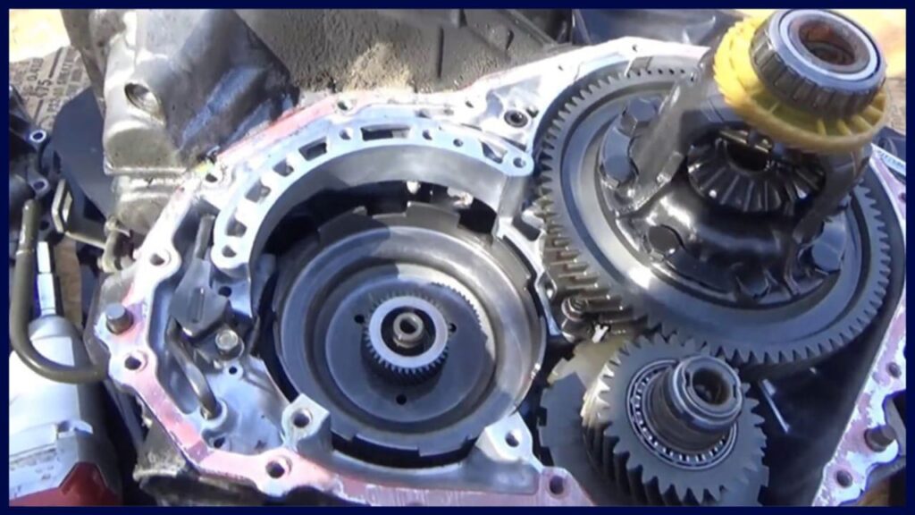 ada kerosakan pada bearing gearbox kereta