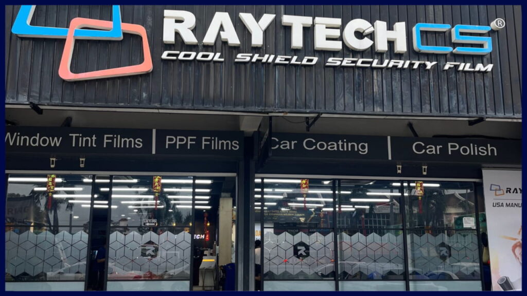 raytech bangi tinted, ppf, coating and detailing shop