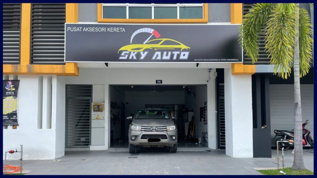 sky auto car accessories & tinted