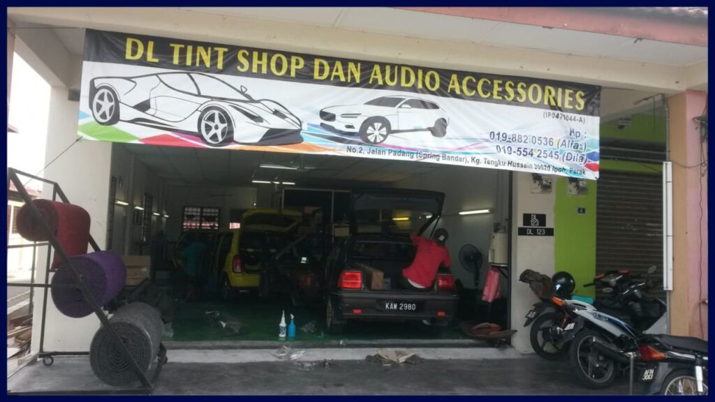 dl tint shop & audio accessories