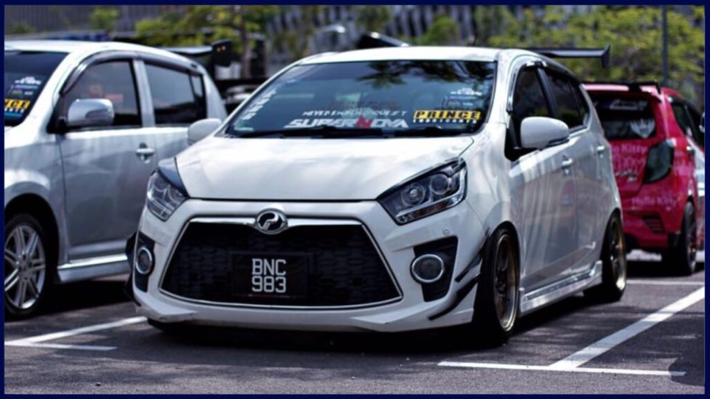 modified axia baru