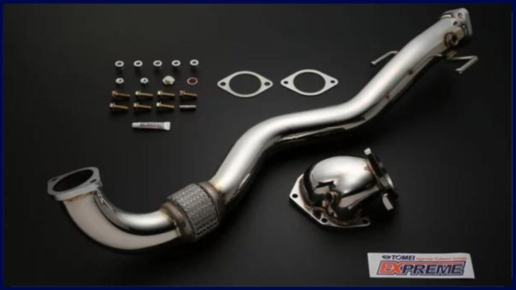 modified ekzos kereta downpipe